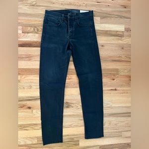 Rag & Bone Jeans Fit 2 coated navy size 32 Standard Issue